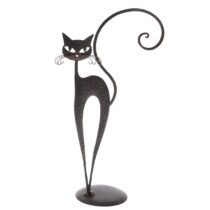 Kovová dekorácia - Mačka, 52 x 14 cm
