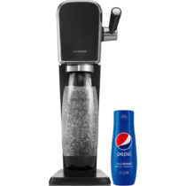 SodaStream Duo Black výrobník perlivej vody so sirupom PEPSI 440 ml zadarmo