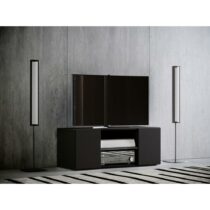Tv - Skrinka Lowina Š: 95 Cm Čierna - Obývacie izby > Stolíky do obývačky > TV a audio stolíky
